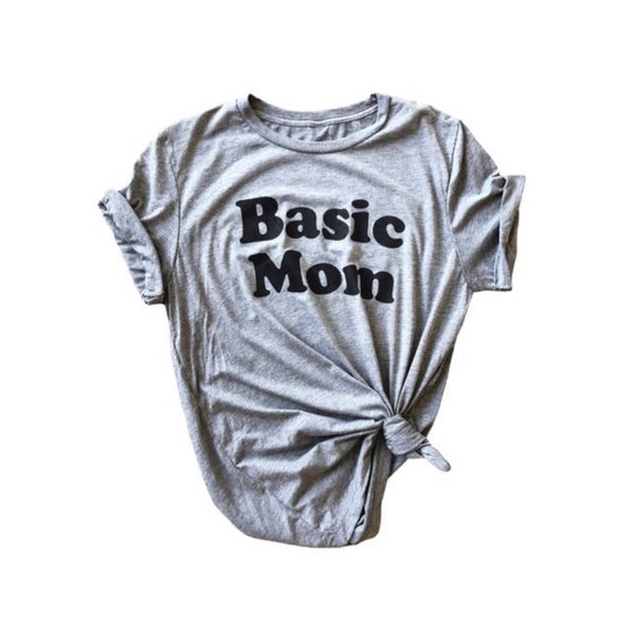 Tops - Basic Mom Mom Life Motherhood Casual Style T-Shirt NWT